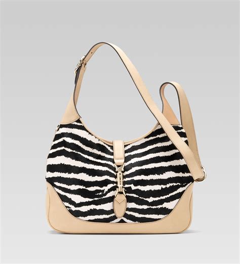 gucci zebra jackie|gucci jackie silhouette.